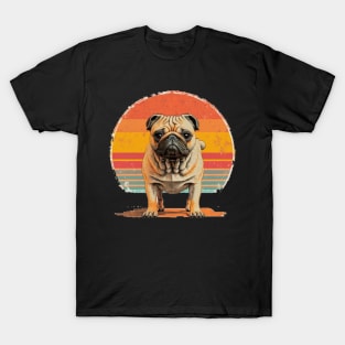 Pug vintage style T-Shirt
